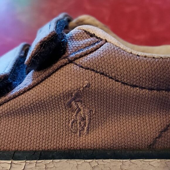 Polo Ralph Lauren Velcro shoes Toddler 5 - Picture 5 of 8